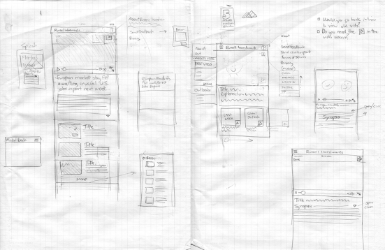 app concept sketch